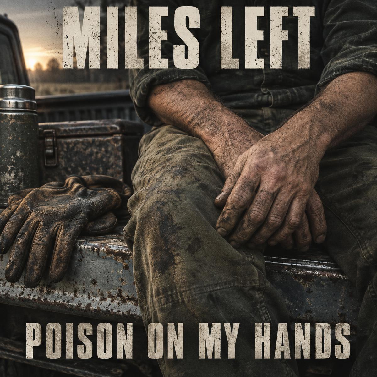 Cover artwork for Poison on My Hands by MILES LEFT